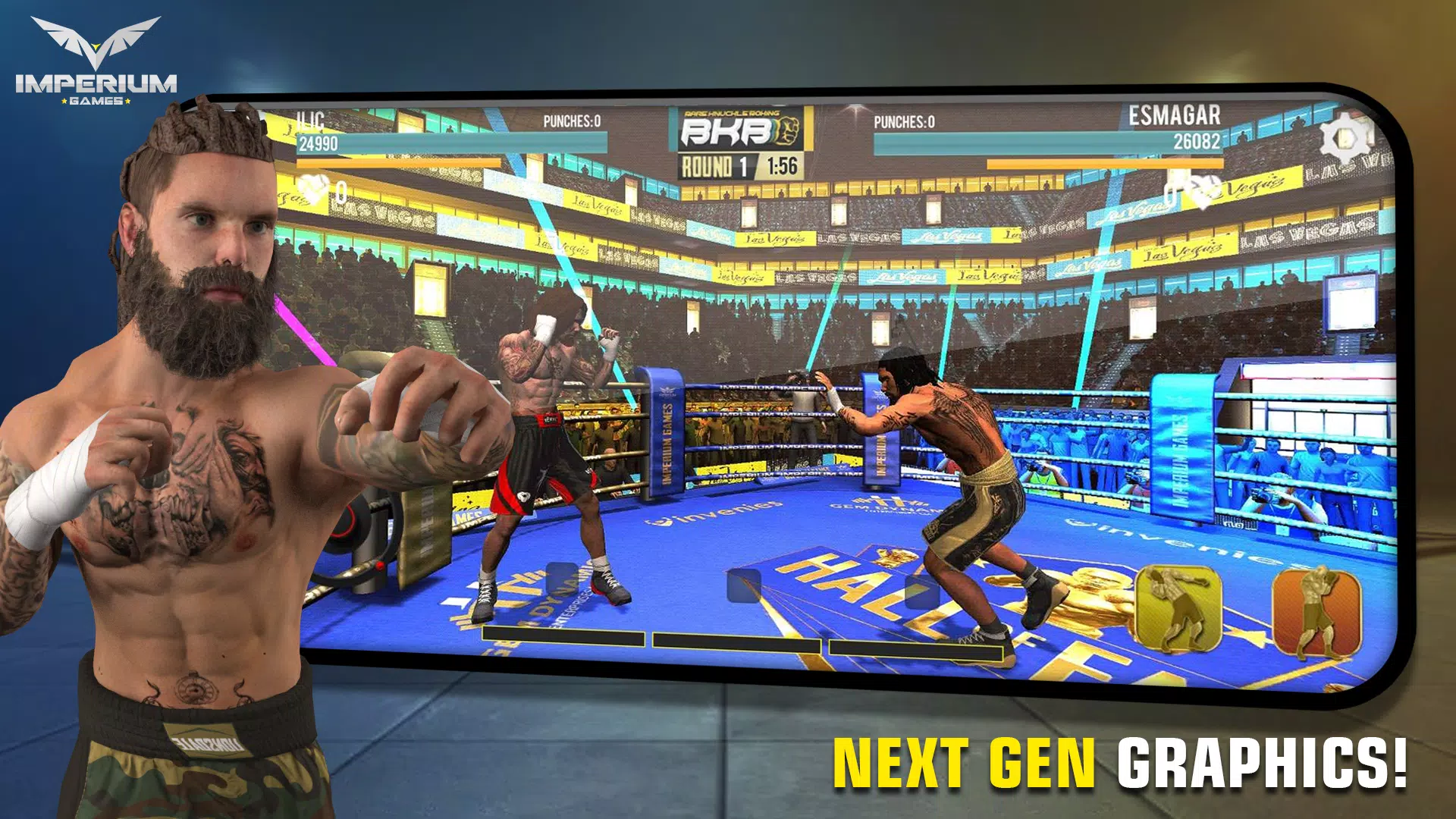 Bare Knuckle Brawl Captura de pantalla 2