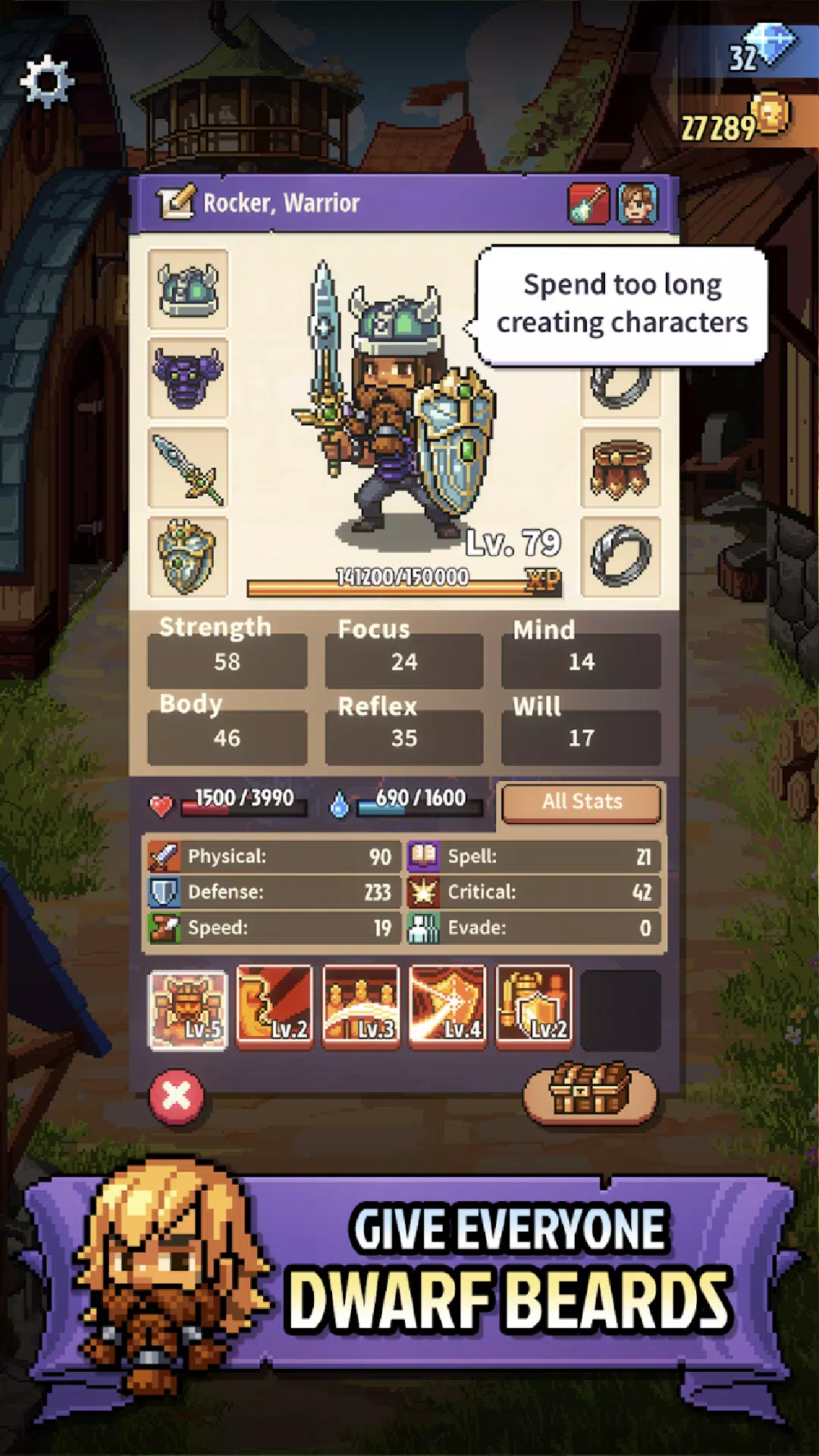 Knights of Pen and Paper 3 Ảnh chụp màn hình 2