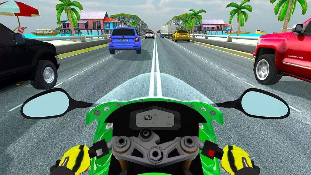 Highway Traffic Rider - 3D Bik ဖန်သားပြင်ဓာတ်ပုံ 2