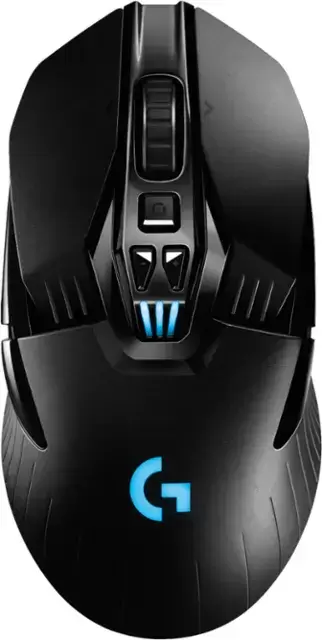 Logitech - G903 LightSpeed ​​Беспроводные оптические игры амбидекструальная мышь с RGB освещением - Беспроводная связь - черный