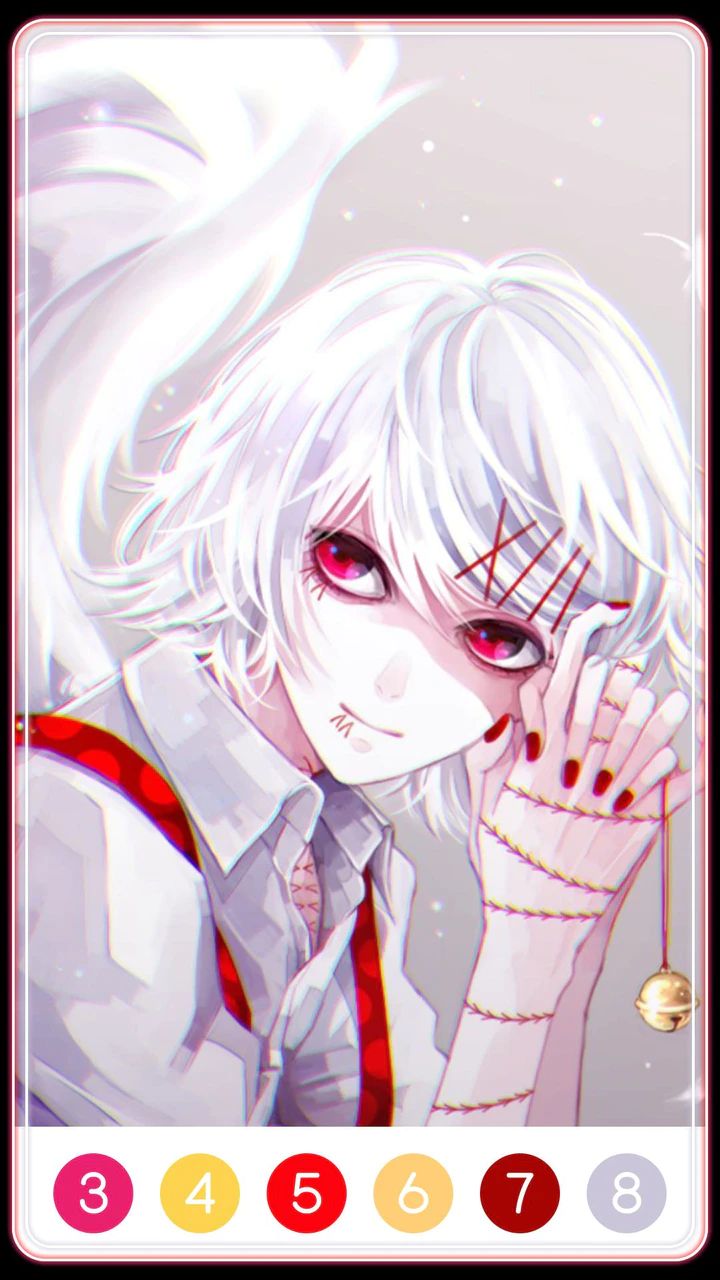 Tokyo Ghoul Paint by Number Ảnh chụp màn hình 0