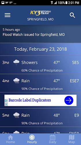 KY3 Weather Ảnh chụp màn hình 2