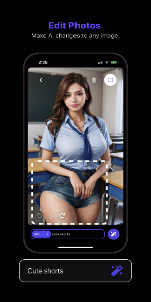 Promptchan - AI Girl Generator ဖန်သားပြင်ဓာတ်ပုံ 1