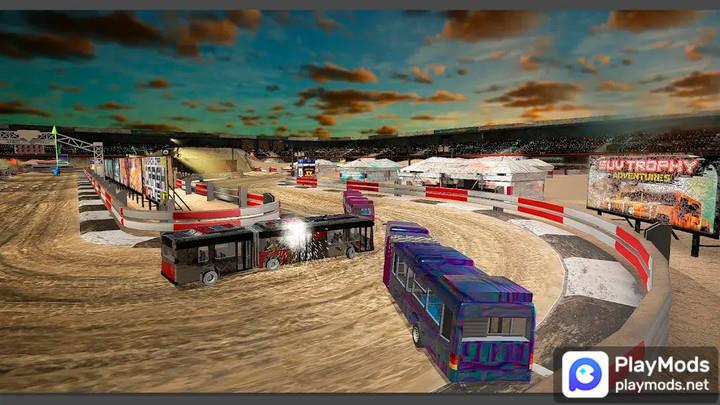 Long Bus Derby Battle Forever Screenshot 1