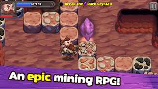 Mine Quest 2: RPG Mining Game Zrzut ekranu 0