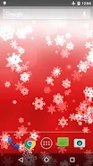 Snowflake Live Wallpaper ဖန်သားပြင်ဓာတ်ပုံ 1