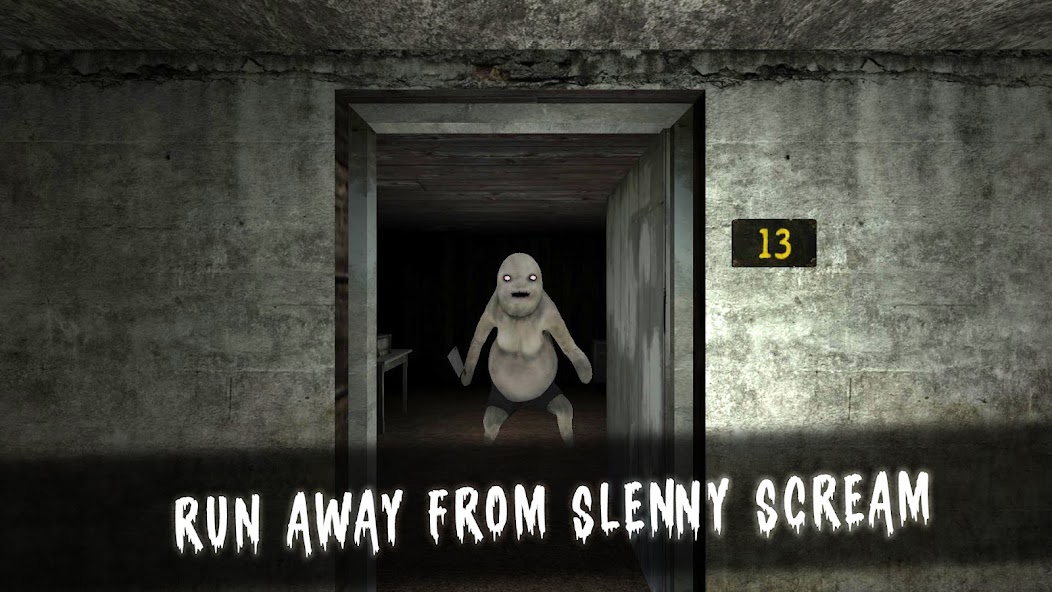 Slenny Scream: Horror Escape Mod 스크린샷 0