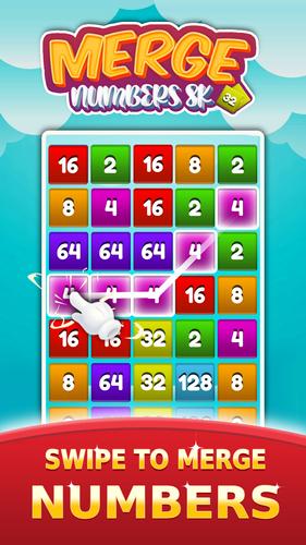 Schermata 2048 Number Merge Games Puzzle 1