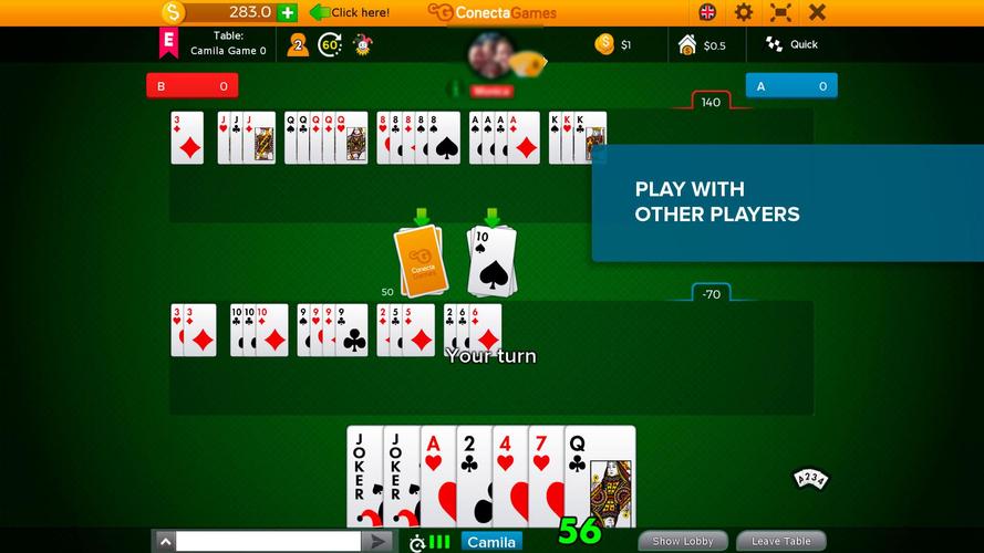 Canasta Screenshot 1