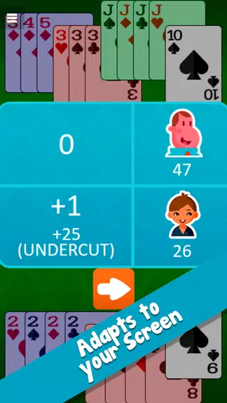 Gin Rummy Free Card Game Ekran Görüntüsü 1