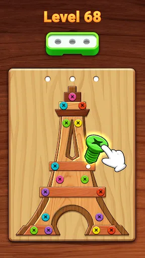 Color Wood Screw Tangkapan skrin 3