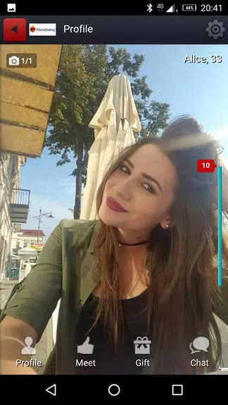 Meet new people, Flirt with singles - Flare Dating স্ক্রিনশট 1