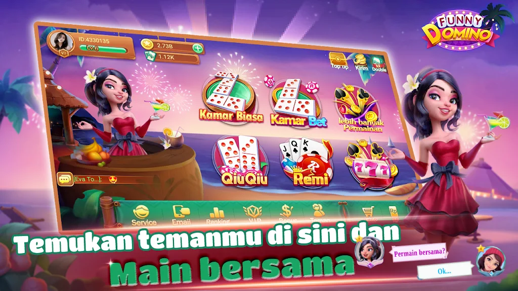 Schermata Funny Domino:Gaple QiuQiu 0