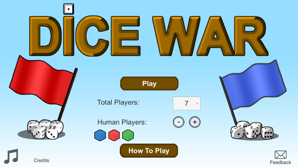 Schermata Dice Warfare 2