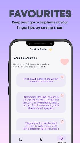 Schermata Caption Genie: AI Caption Tool 2