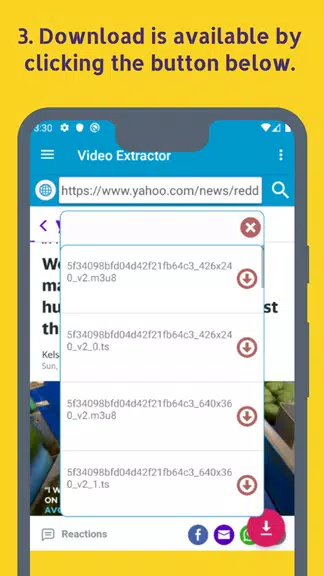 Video Extractor Скриншот 3