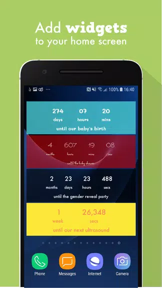 Baby Countdown Widget スクリーンショット 3
