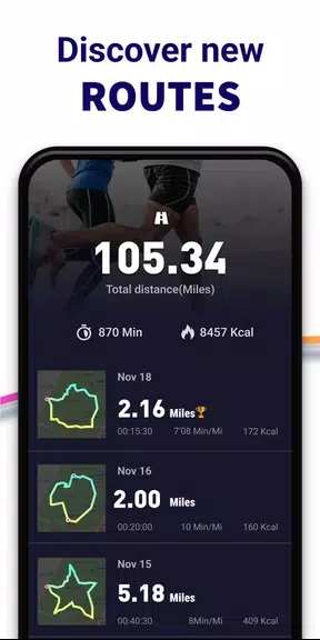 Running App - GPS Run Tracker Ekran Görüntüsü 1