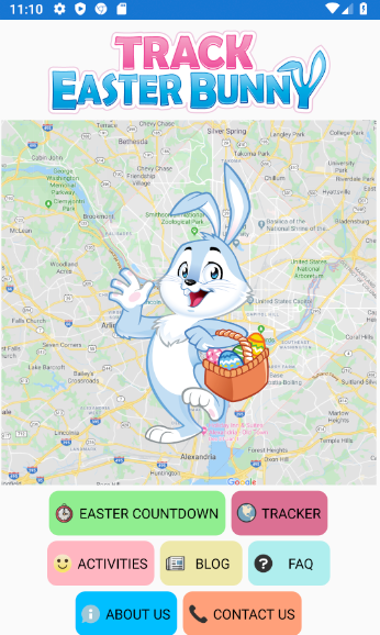 The Easter Bunny Tracker ဖန်သားပြင်ဓာတ်ပုံ 0