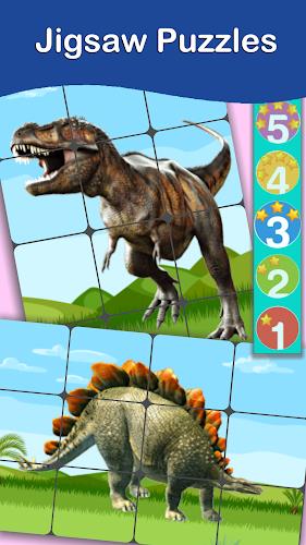 Dinosaurs Cards Games ဖန်သားပြင်ဓာတ်ပုံ 2