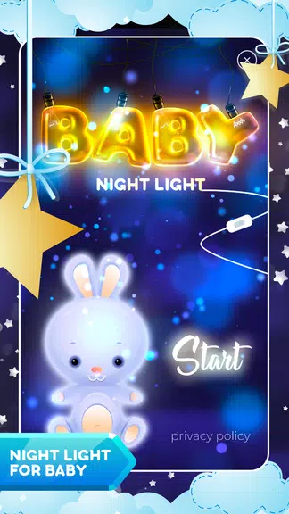 Baby night light - lullabies w Schermafbeelding 0