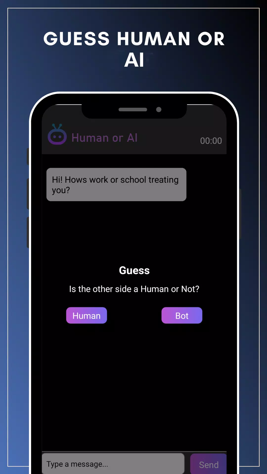 Human or AI ภาพหน้าจอ 1