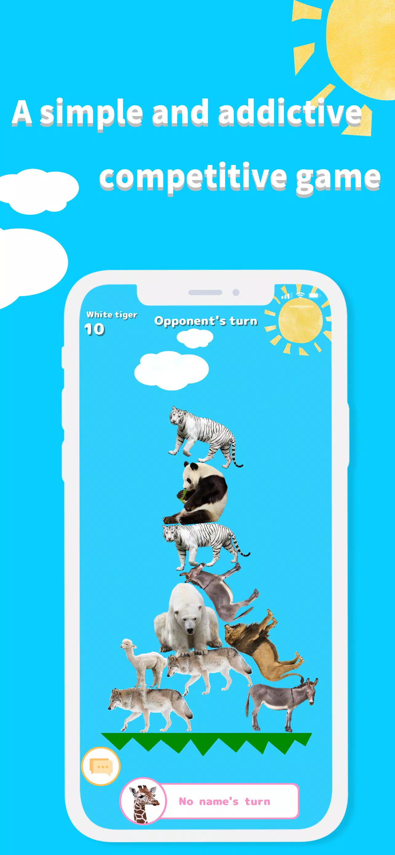 Animal Tower Battle ภาพหน้าจอ 1