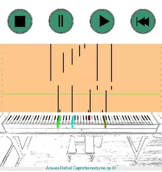 Virtual Pianola Ảnh chụp màn hình 0