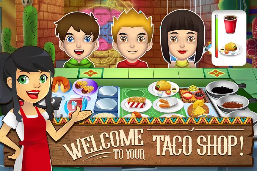 My Taco Shop: Food Game स्क्रीनशॉट 0