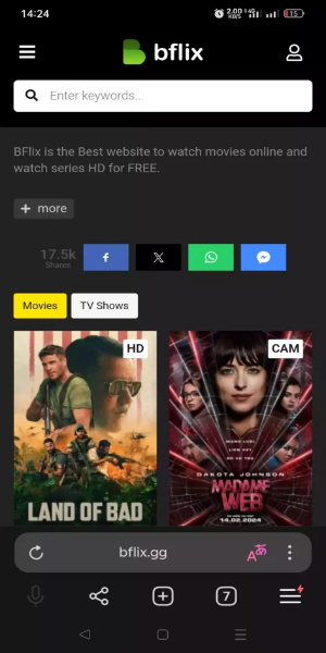 Bflix ภาพหน้าจอ 0