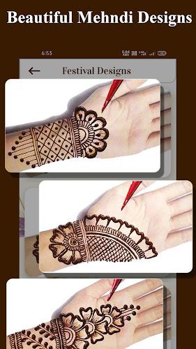 Mehndi Design - Easy Simple Captura de pantalla 1