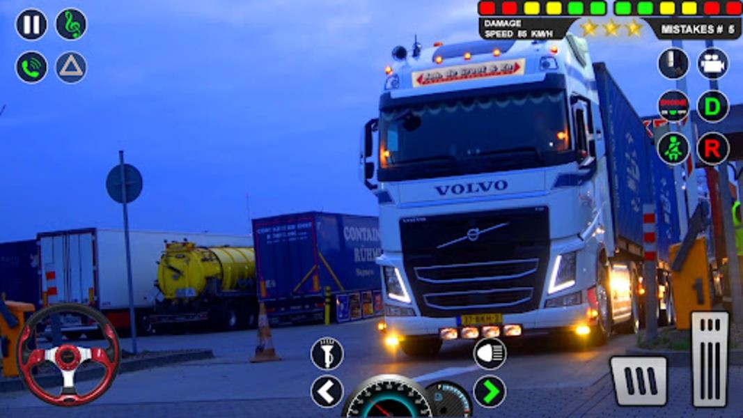 Europe Truck Simulator Driving Captura de tela 3