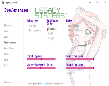 Legacy Sisters Demo 스크린샷 0