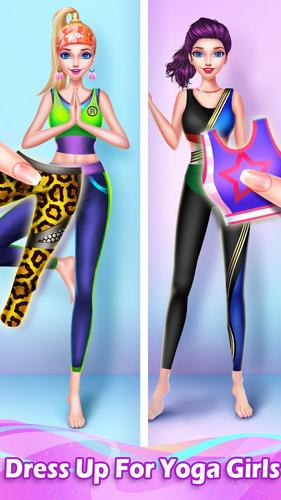Dressup Yoga Girl: Makeover ဖန်သားပြင်ဓာတ်ပုံ 1
