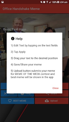 Office Handshake Meme Creator ภาพหน้าจอ 2
