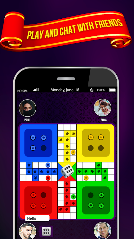 Classic Ludo Game Zrzut ekranu 3