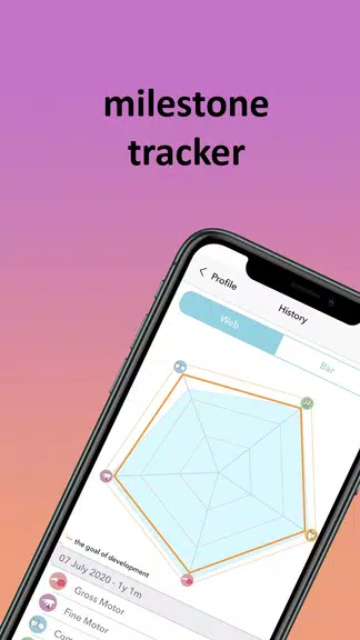 Baby milestones tracker Indigo應用截圖第2張