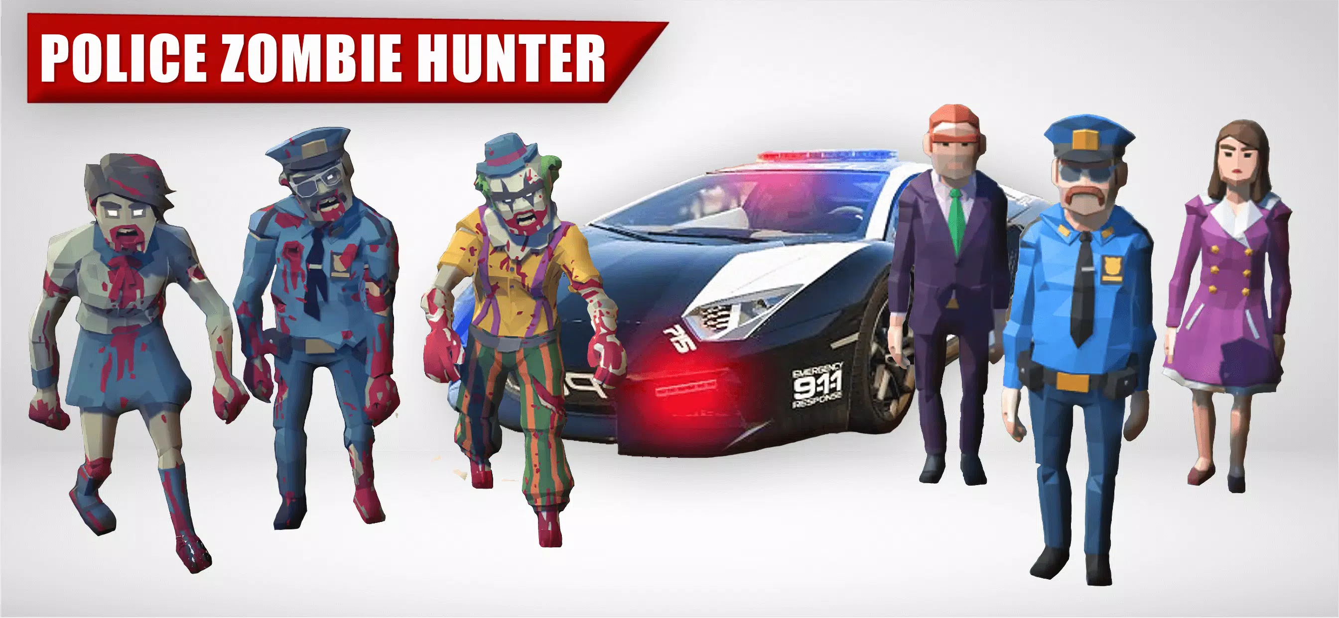 Zombie Hunter : Police Shooter Ekran Görüntüsü 0