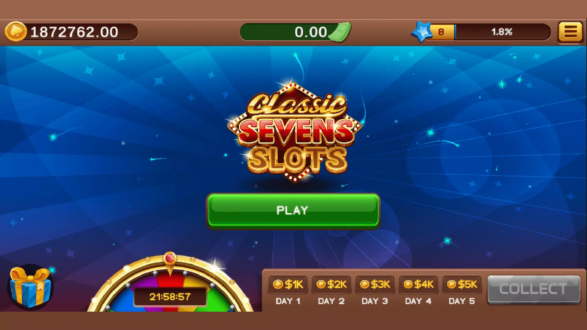 Game Heap - Seven Slots Tangkapan skrin 0
