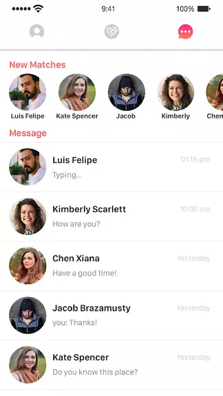 TouchME - Dating & Random Chat ဖန်သားပြင်ဓာတ်ပုံ 3