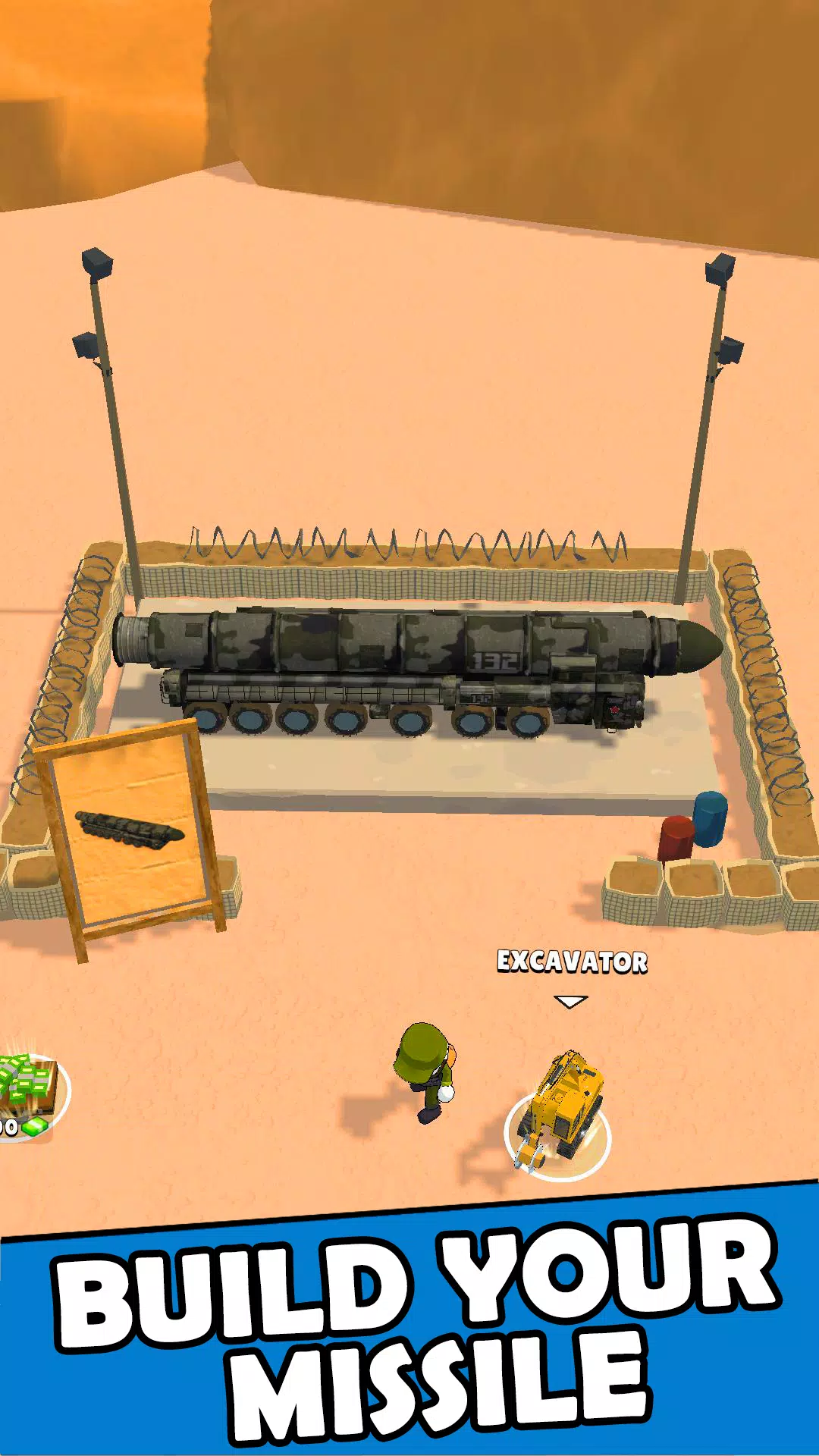 Missiles Base: Tycoon Game Скриншот 0