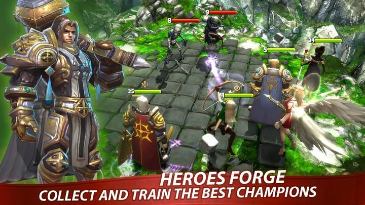 Heroes Forge: Turn-Based RPG & ဖန်သားပြင်ဓာတ်ပုံ 3