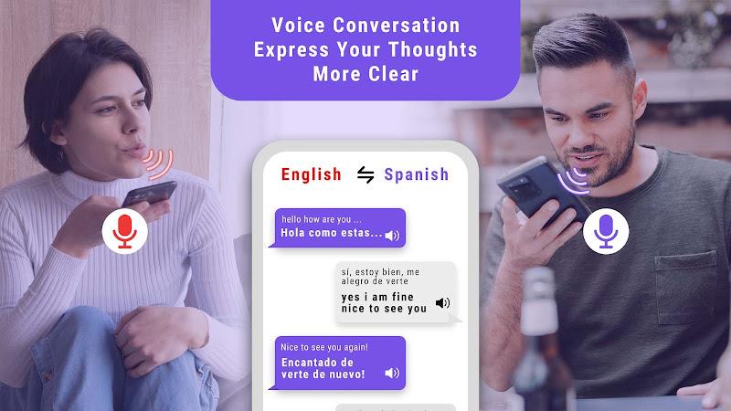 Translate Less with Text Voice Скриншот 1