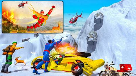 Flying Robot Games: Super Hero ภาพหน้าจอ 2