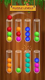 Ball Sort Woody Puzzle Game Ekran Görüntüsü 0