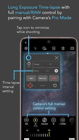 Intervalometer for TimeLapse Screenshot 2