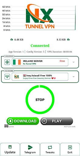 Nx Tunnel VPN स्क्रीनशॉट 0