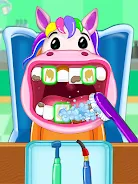 Pet Doctor Dentist Teeth Game Скриншот 1