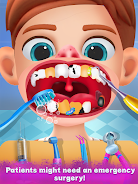 Dentist Doctor Hospital Games Captura de tela 3