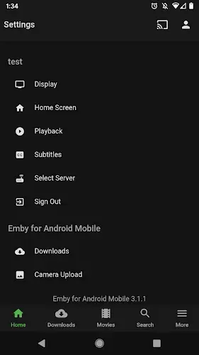 Emby For Android Tangkapan skrin 3